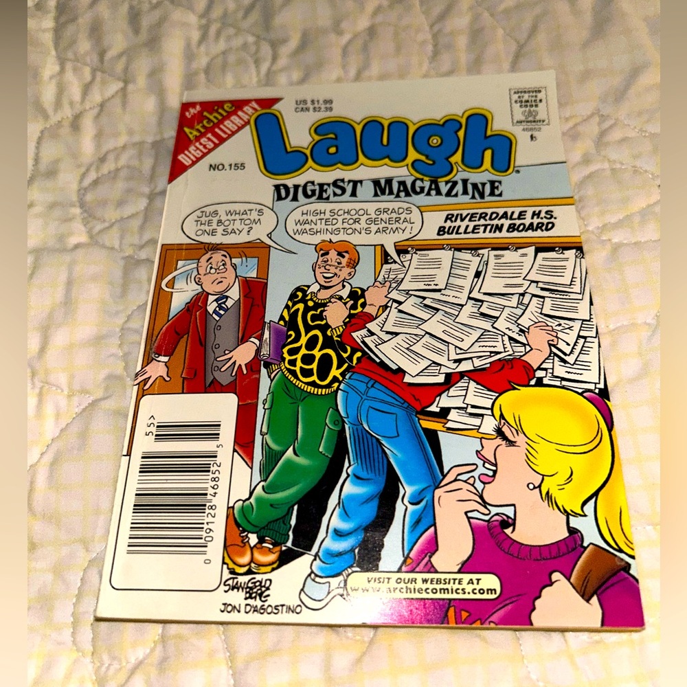 📚BOOK SALE 5 for $20📚 Laugh Digest Magazine #155 2000